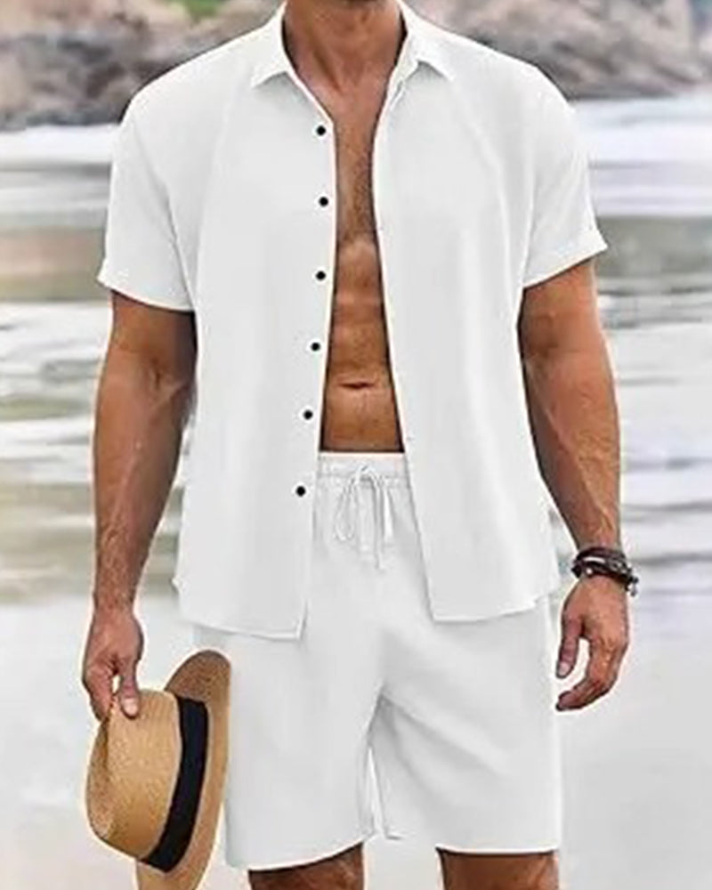 Hemdenset – Herren-Poloshirt Mit Kurzem Arm