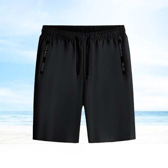 Unisex Eis-Seide Schnell Trocknende Stretch-Shorts