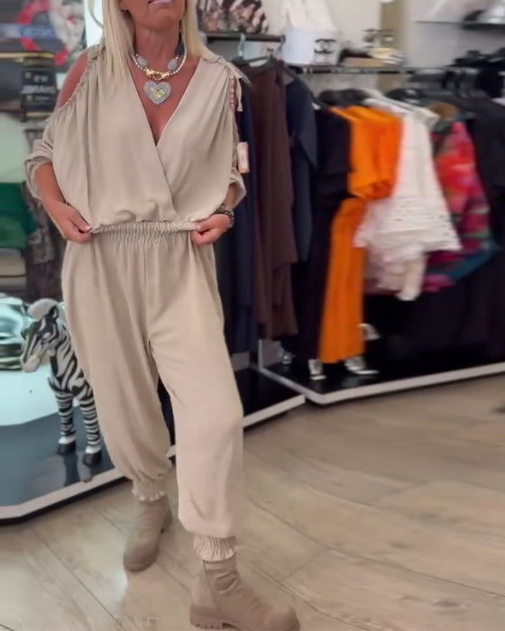 Jumpsuit Von Der Schulter