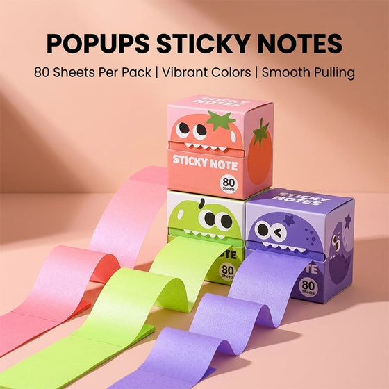 Monster Pop-up Haftnotizen