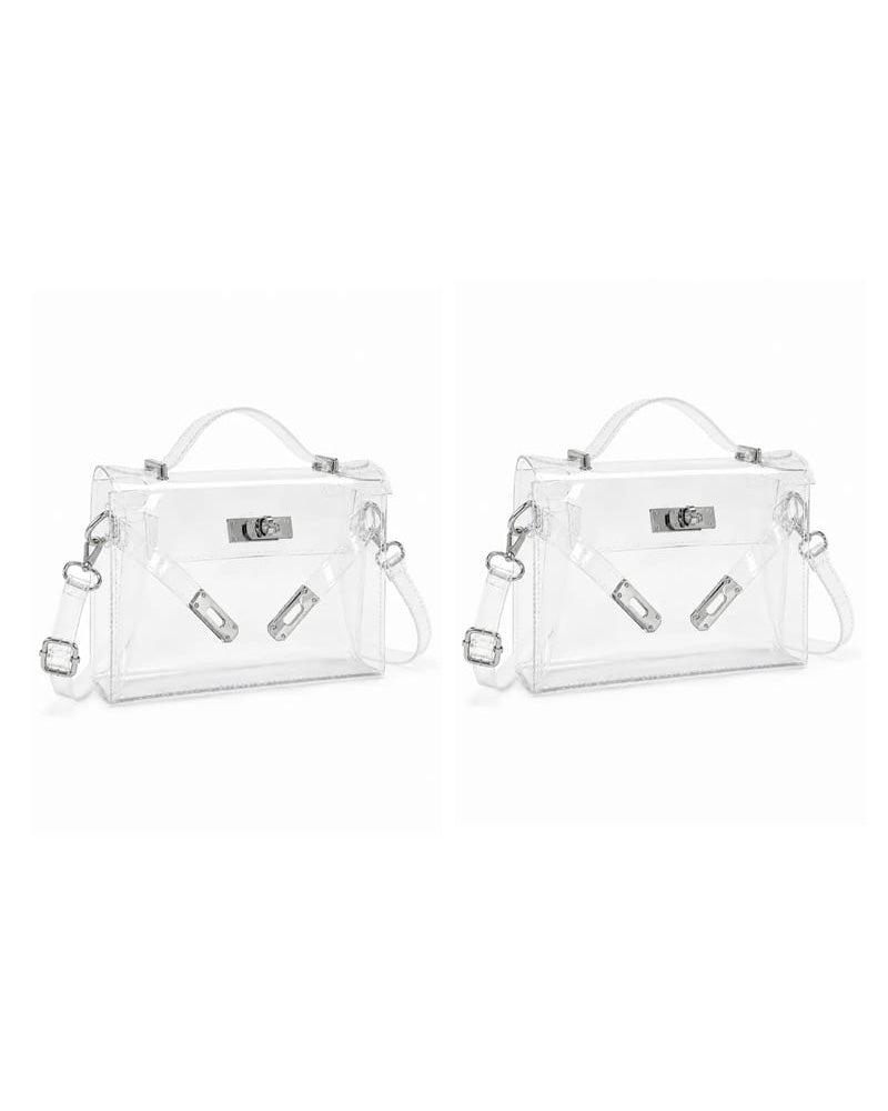 Tasche Damen Transparente Gelee
