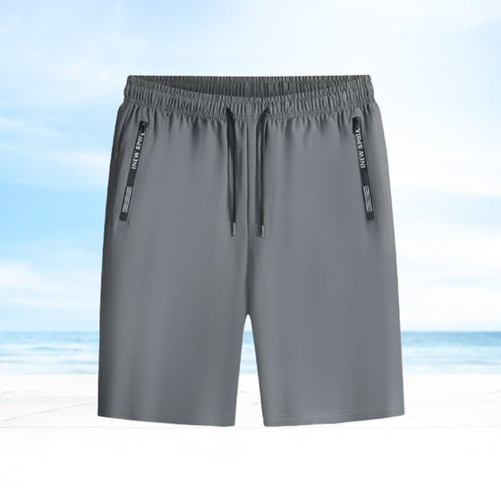 Unisex Eis-Seide Schnell Trocknende Stretch-Shorts