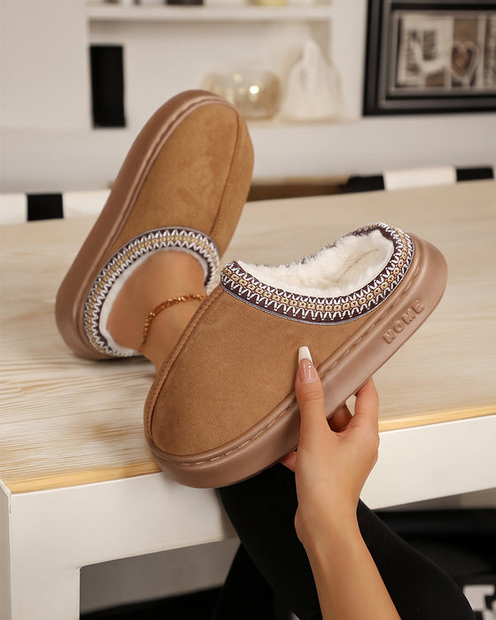 Damen Hausschuhe Slip-On