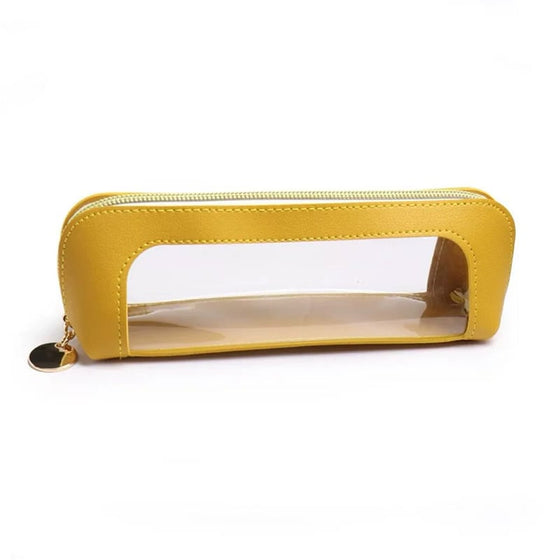 Kleine Transparente Make-Up-Tasche