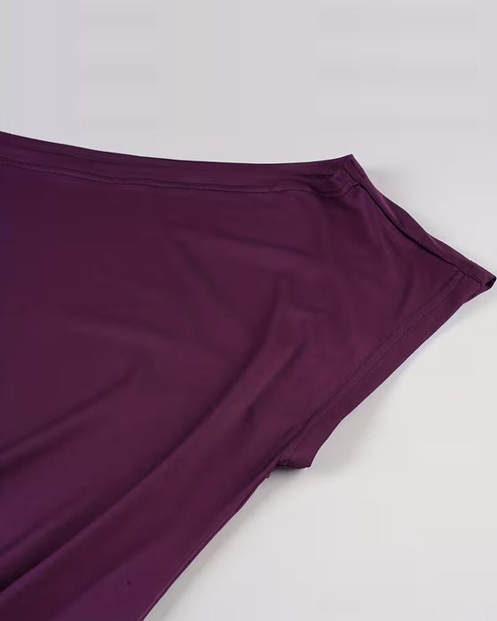 Kleid Off-Shoulder Asymmetrisch Bodycon