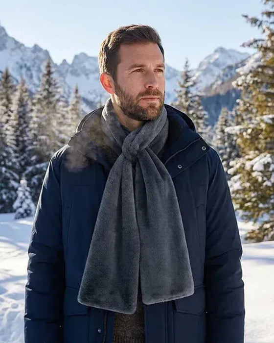 🎁Versteckte Tasche Kuscheliger Schal Warm Weich Und Sicher Reißverschluss🧣