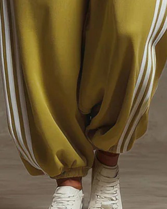 Jumpsuit Hip Hop Gestreift