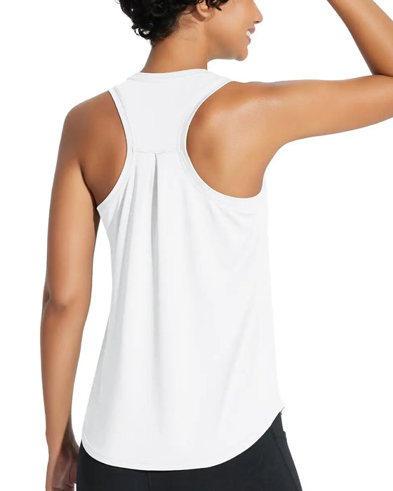Tank Top Racerback Plissiert Uni