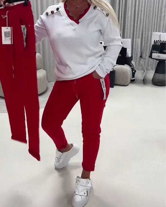 Hose Mode Stretch Kordelzug