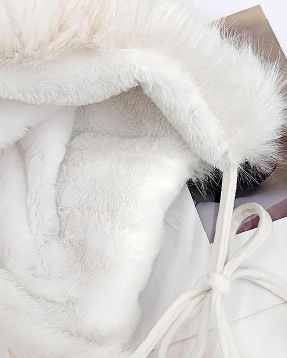 Hut Niedlich Katzenohr Design Pom Pom Deko Plüsch