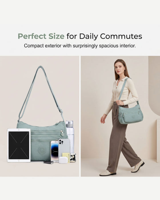 ⌛ Zeitlich Begrenztes Angebot – Leichte Wasserabweisende Crossbody Tasche 👜