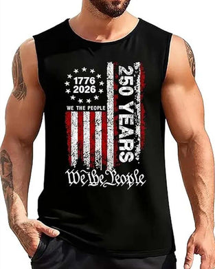 Herren-Tanktop Lässig Ärmellos