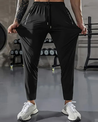 Hose Hohe Dehnbarkeit Premium Italienisch Schwarz