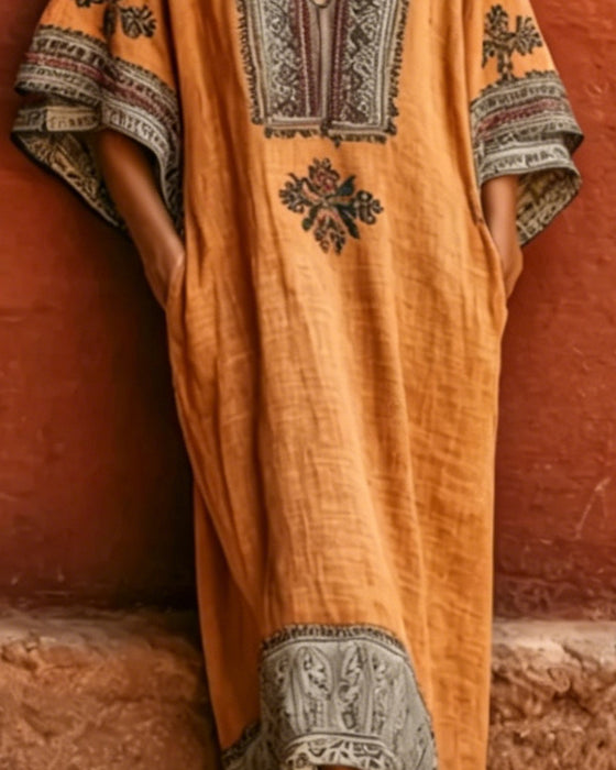 Kleid Bohemian Locker Lässig