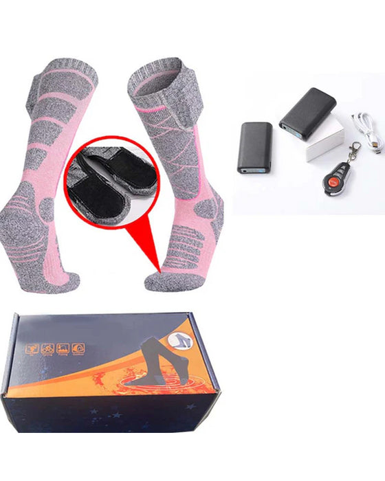 Universelle waschbare beheizte Socken mit Batterie
