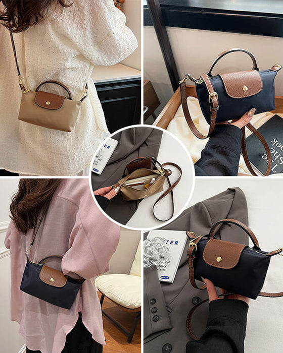 Tasche Damen Einfach Klappe Crossbody