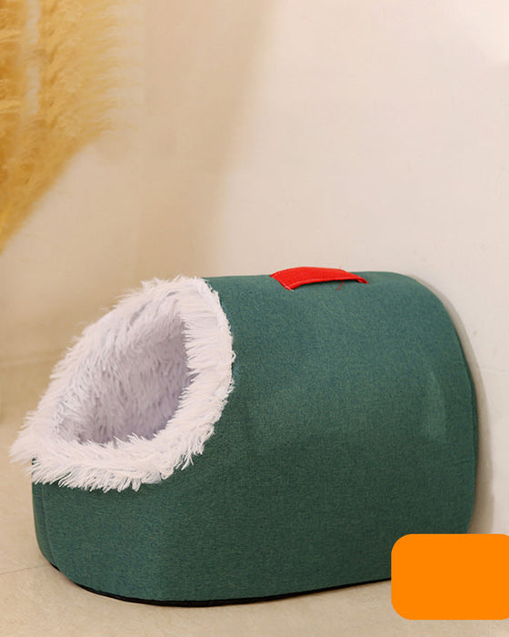 Haustier Höhlen Bett Winterwarm