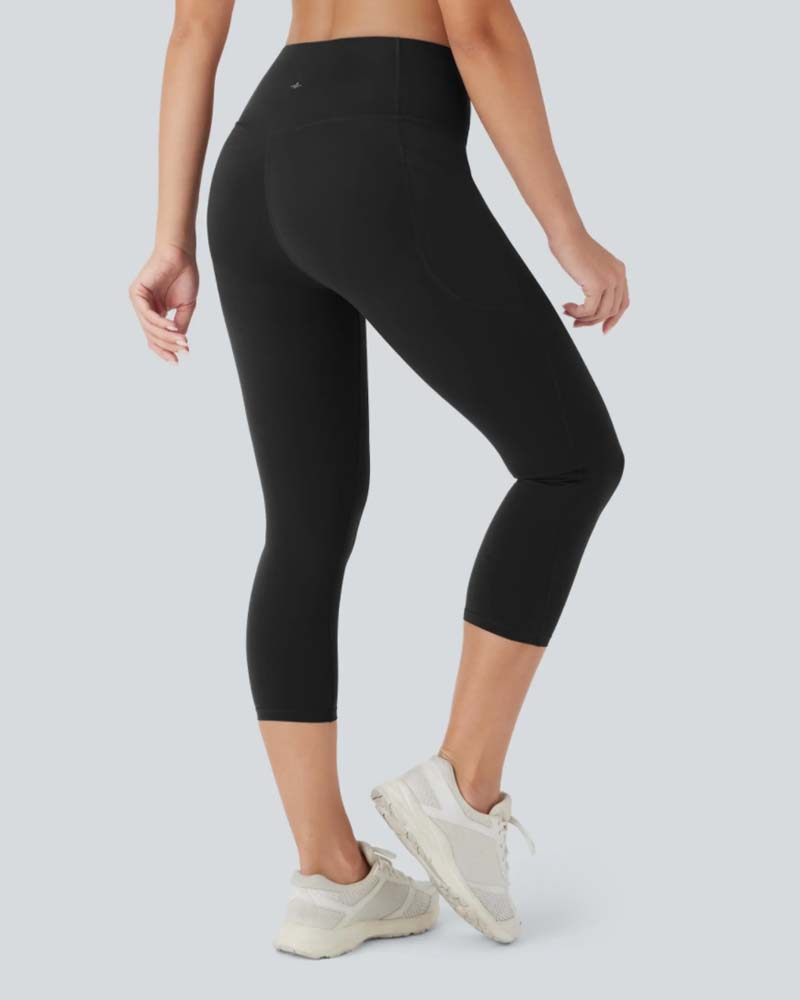 Leggings Hohe Taille Sieben-Achtel Formgebung Yoga
