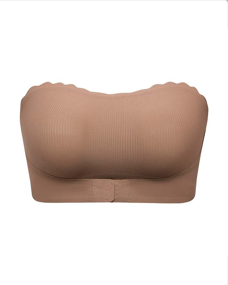 Lingerie Damen Wellenkante Trägerlos