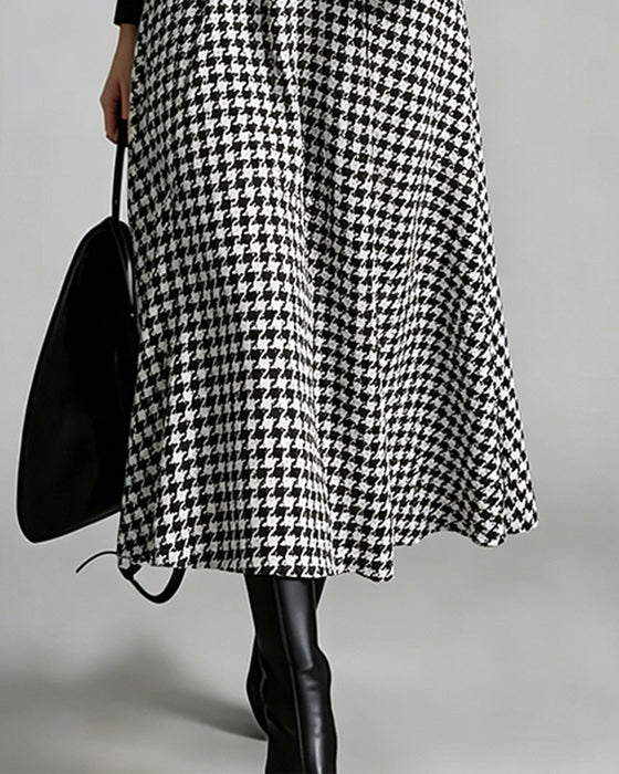 Kleid Patchwork Langarm