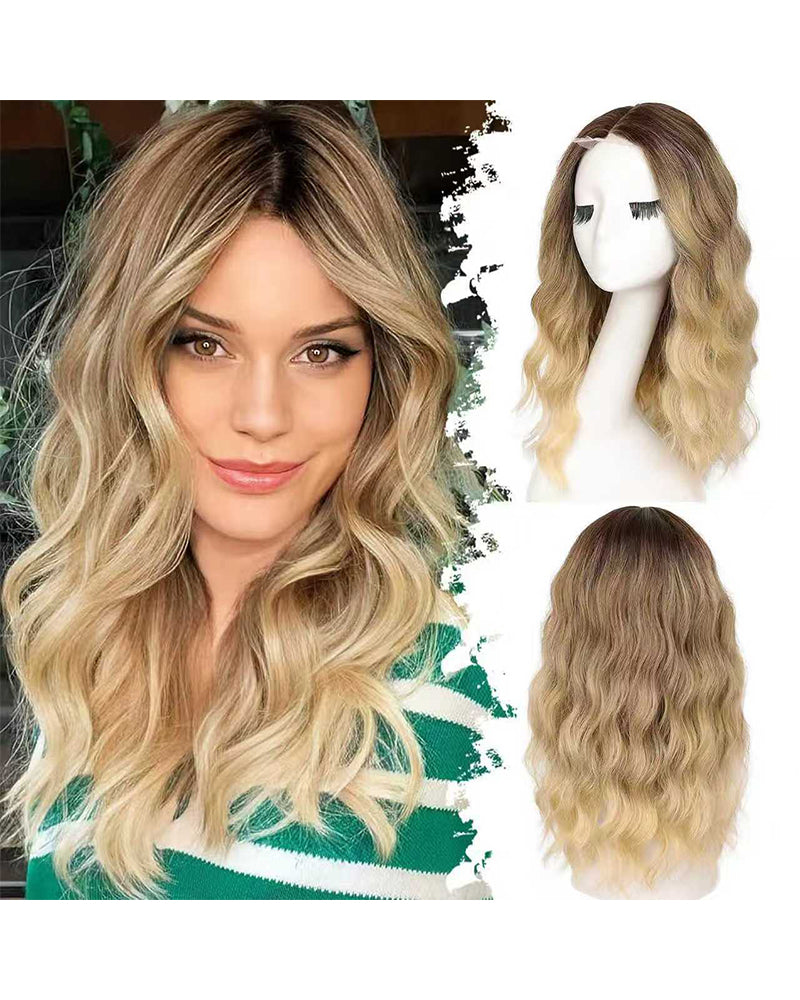 PANEWAY Haar‑Topper 16 Zoll Gewellt Für Frauen