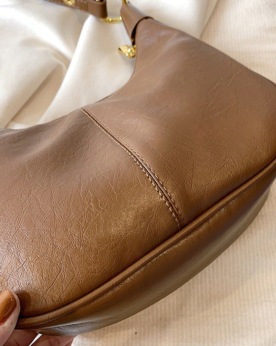 Tasche Gewachstes Leder Achsel
