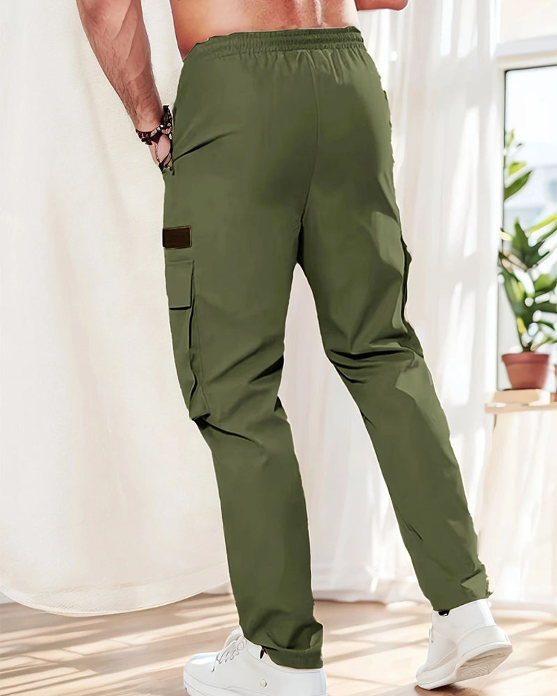 Hose Sportlich Multi-Tasche Cargo