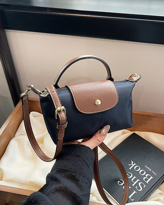 Tasche Damen Einfach Klappe Crossbody