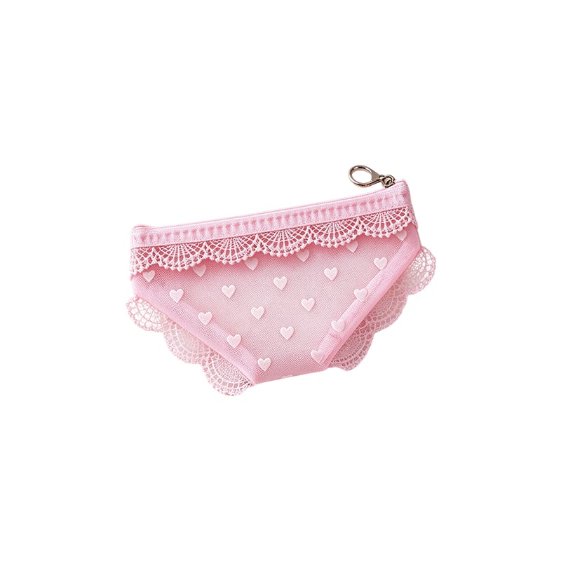 Herzförmige Dreieckige Tasche