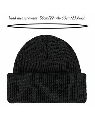 Herren Rippstrickmütze