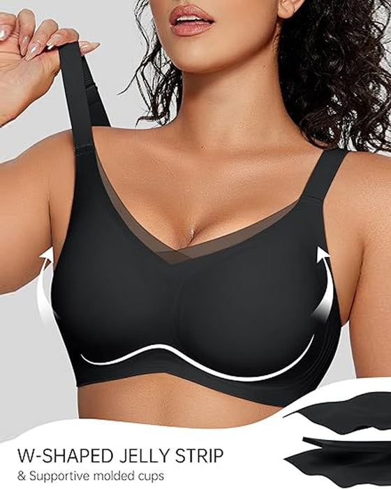 Damen-BH ohne Bügel mit V-Mesh – bequemer und stützender Bralette