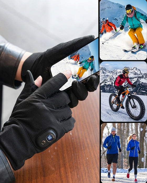 Handschuhe Wiederaufladbare Elektrisch Beheizte Winter