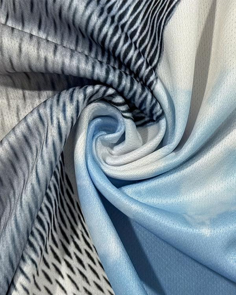 T-Shirt 3D Digitaldruck Mode Trend Lässig Herren Kurzarm