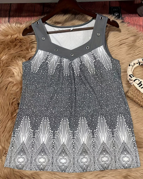 Tanktop Lässig Mode Vielseitig