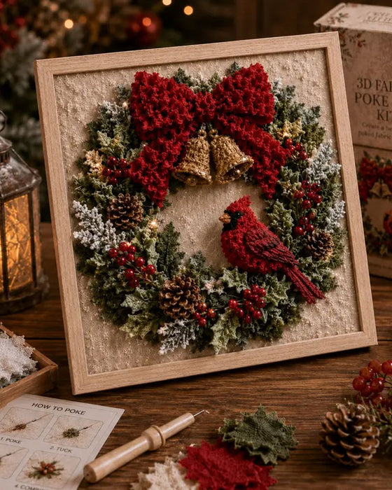 Weihnachten Nadelfilzen Stoff DIY-Set