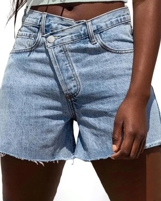 Shorts Kreuz Taille Denim