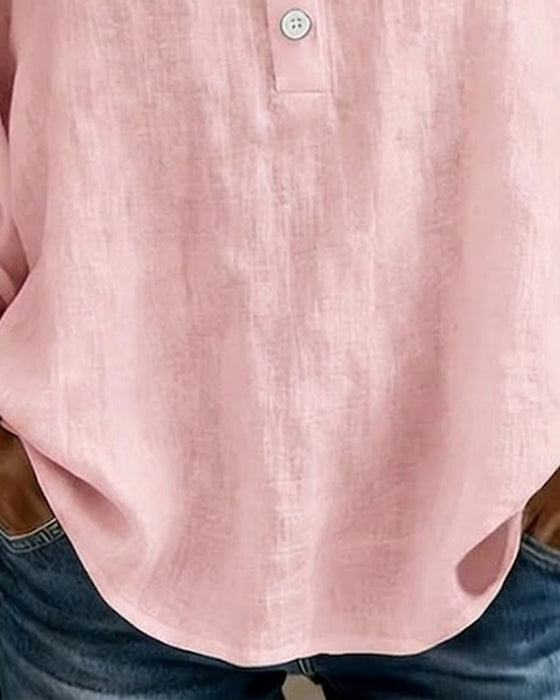 Bluse mit eckigem Ausschnitt Spitze Puffärmel