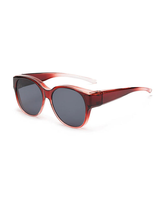 Polarisierte Uv400-Schutz Trendige Runde Sonnenbrille