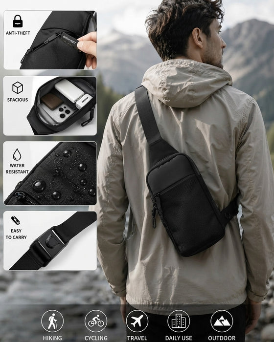 Diebstahlsichere Everyday-Slingbag – Leichter Crossbody-Reiserucksack
