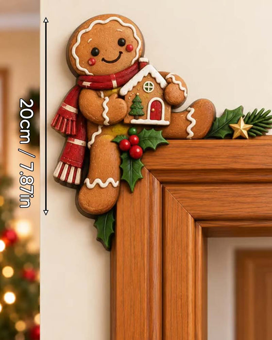 Dekoration Weihnachten Guckloch Türrahmen Ecke