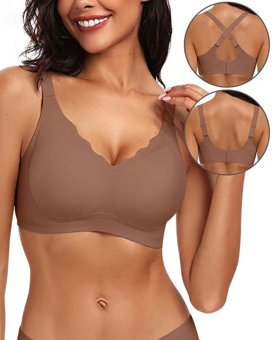 💖BH Nahtlos Geschweifter Push-Up