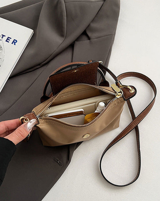 Tasche Damen Einfach Klappe Crossbody