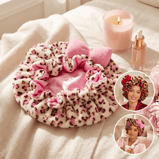 Stirnband Leopard Gestreift 3D Haare