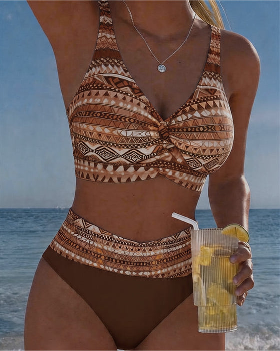 Bikini Geometrisch Zweiteiler