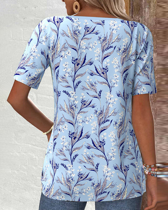 Bluse Fresh V-Ausschnitt