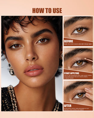 W3W Samt Augenstick Creme Lidschatten Stift