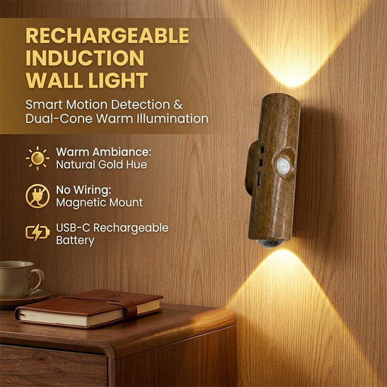 Doppelkopf Katzenauge Sensor Wandlampe