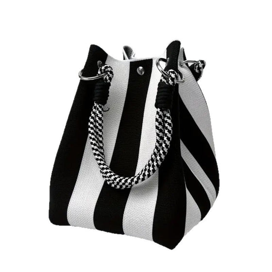 Tasche Mini Gestrickt Eimer Tote