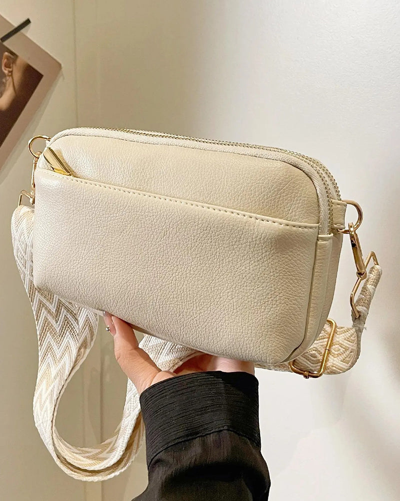 Schultertasche Damen Lässig Crossbody Handytasche, Vielseitige Outdoor-Mode