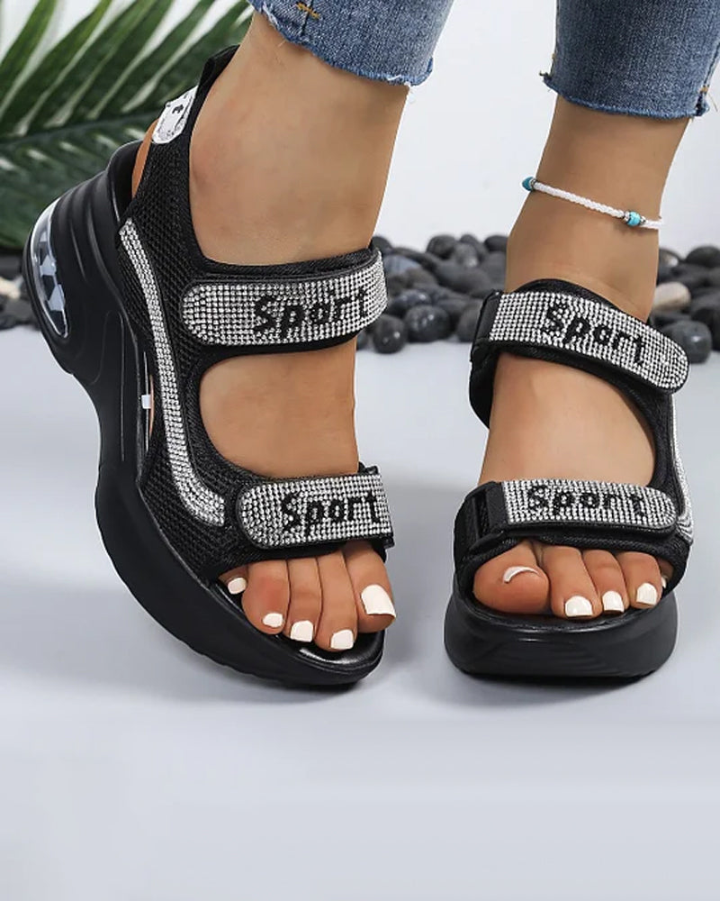 Sandalen Plateau Keil Höhensteigerung